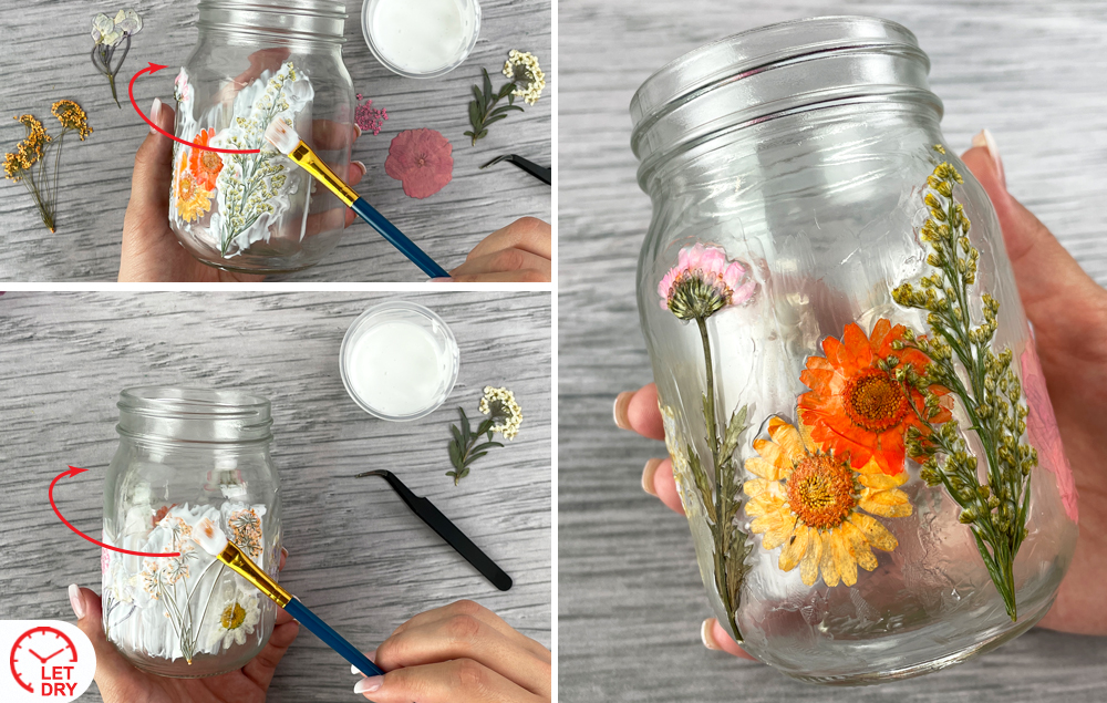 Pressed Flower Lantern