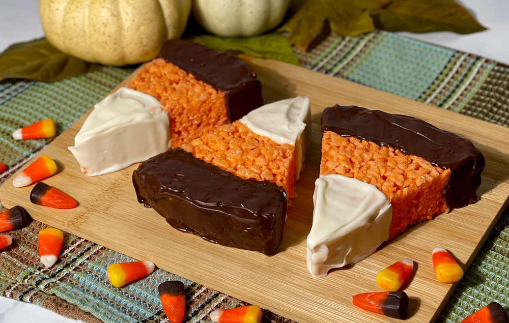 Crispy Rice Candy Corn