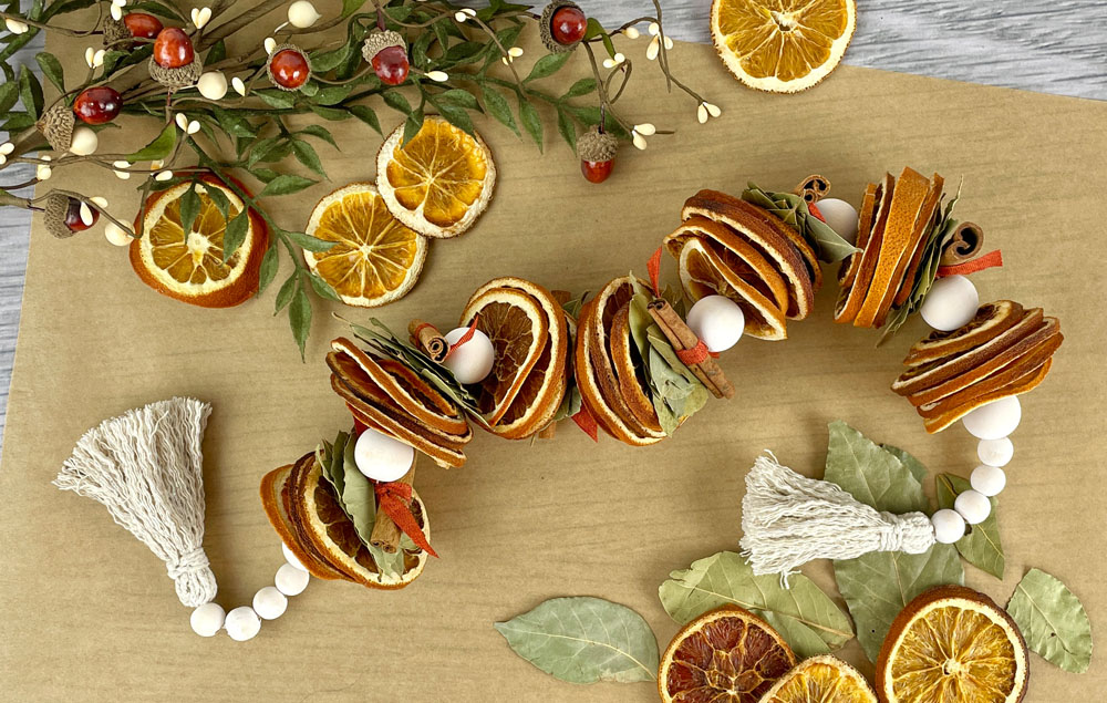 Dried Citrus Garland