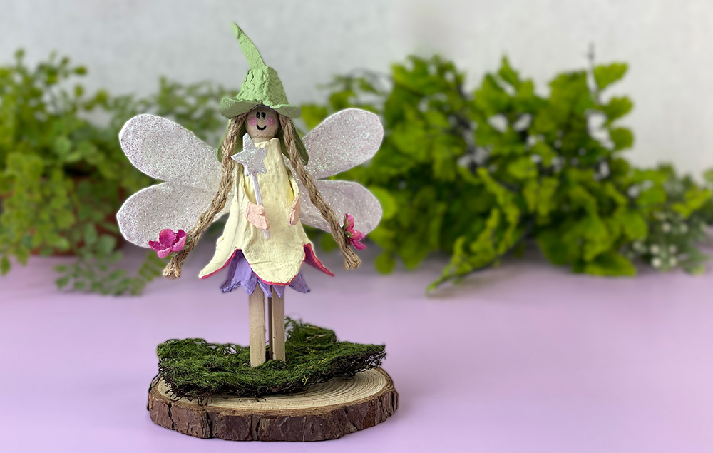 Egg Carton Fairy