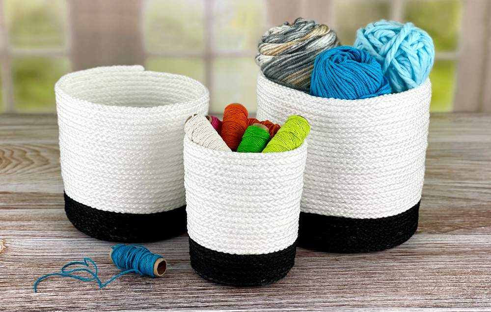 Nesting Rope Baskets