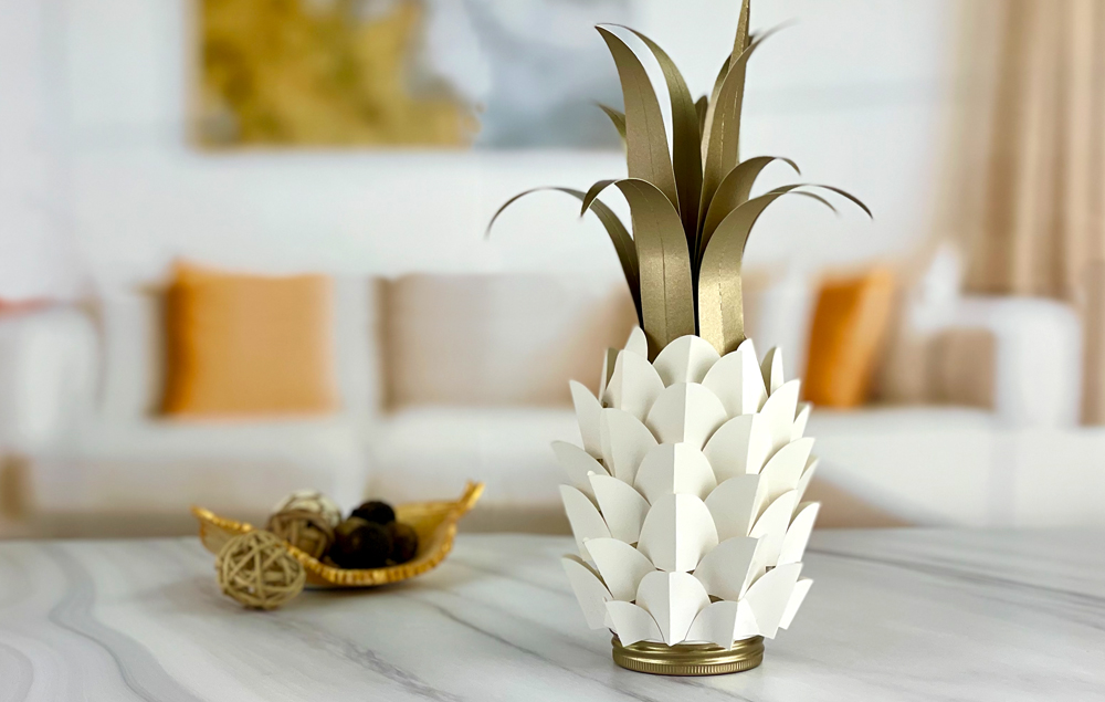 Pineapple Candle Decor