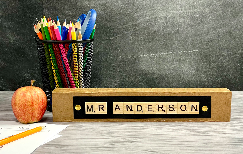 Teacher’s Desk Name Plate