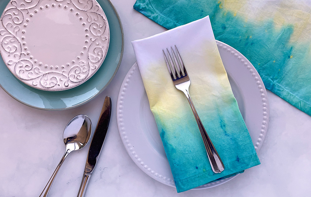 Watercolor Napkins