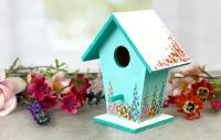 Painted Bird House