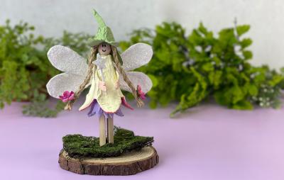 Egg Carton Fairy