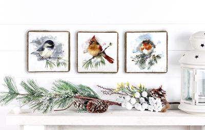 Jute Wrapped Canvas Art