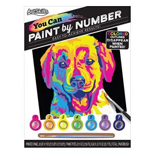 Paint By Number - Acrylic Puppy Dog Kit