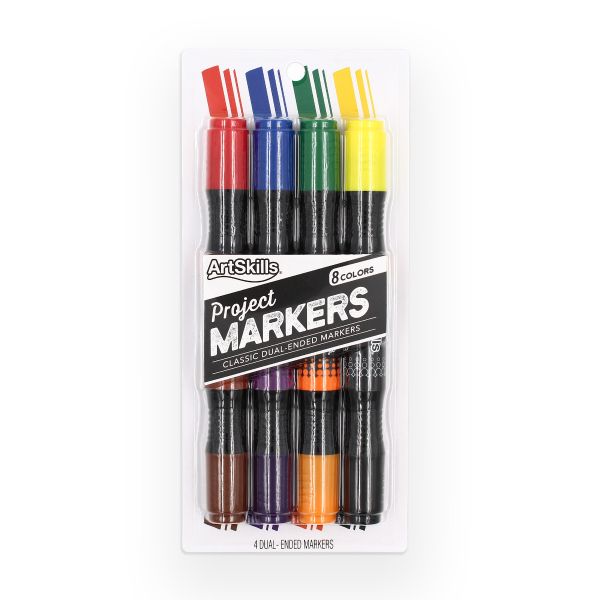 Artskills Brush Tip Markers - 8 ct