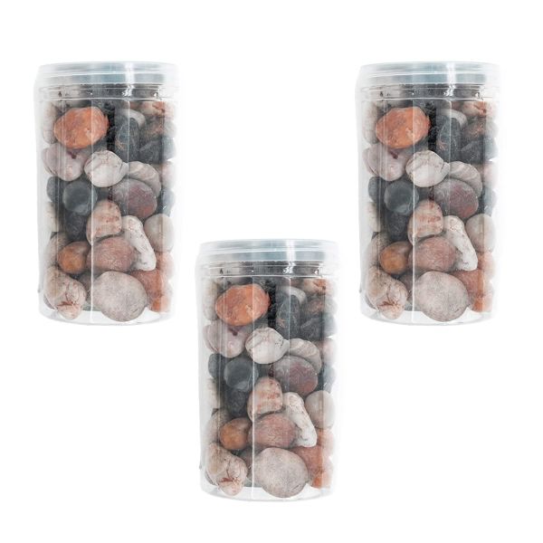 Small River Rocks for Home Decor, 120 oz