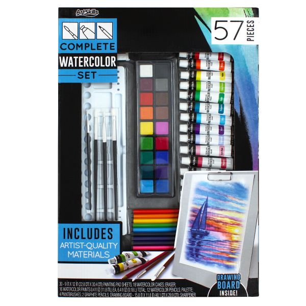 Turn Watercolor Pencils into a Paint Palette