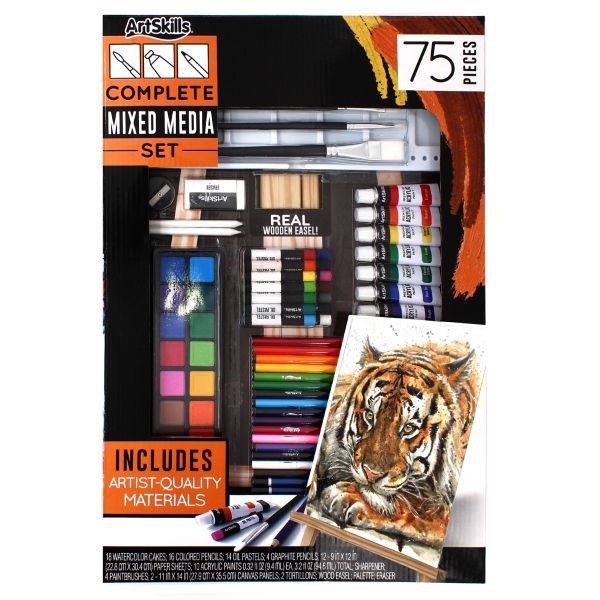 The Art Studio Complete Mixed Media Art Set (180 Pieces) 943 : Buy Now