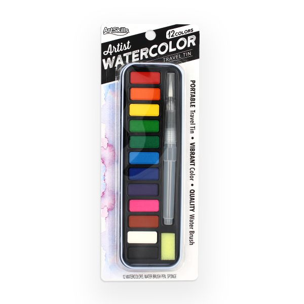 Travel Watercolor Paint Set