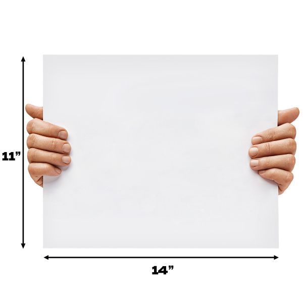 Heavyweight White Poster Boards 11 x 14