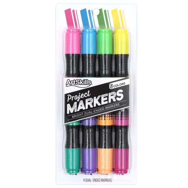 Color Layers Double Ended Layering Markers - Set of 8