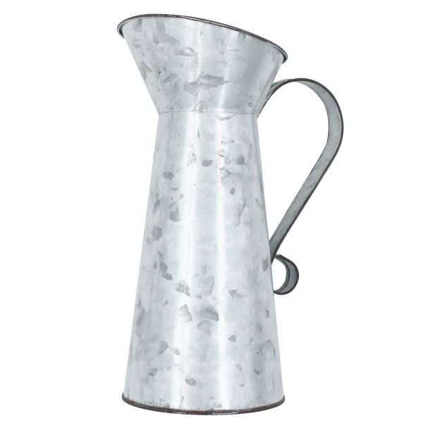 Galvanized Metal Pitcher