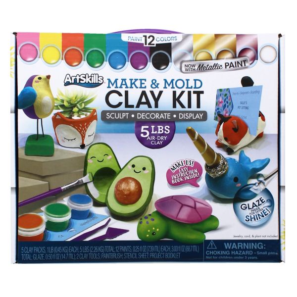 How to make outlet molding clay soft