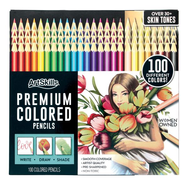 Artist Colored Pencils Set 100 ct