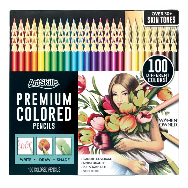 How I use colored pencils for sketching