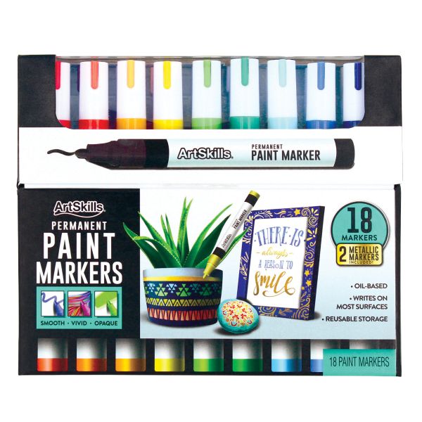 Sharpie® Oil-Based Paint Markers, Medium Point Basic Set 