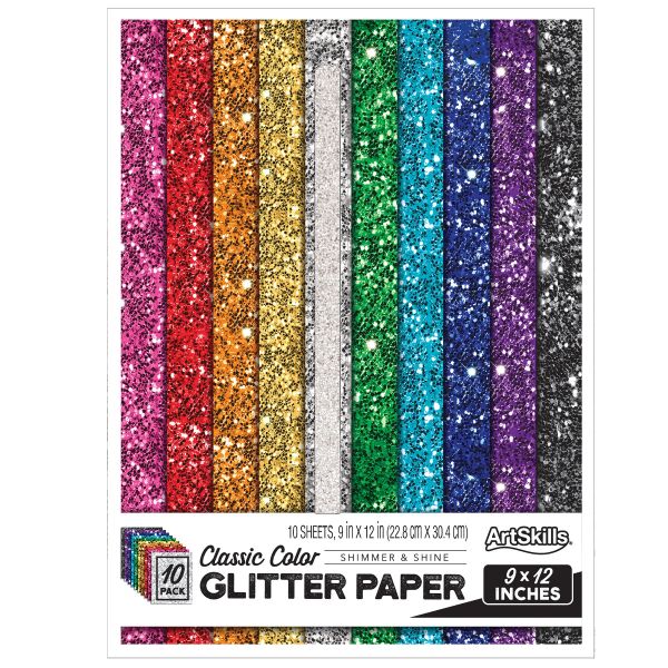 Craft Perfect Glitter Cardstock