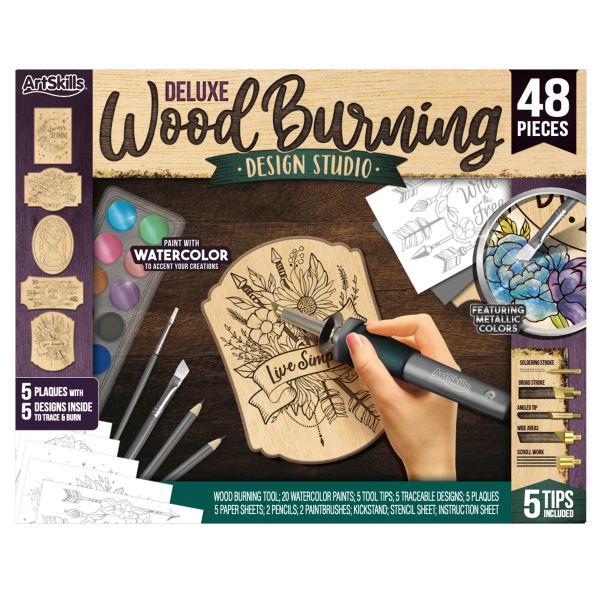 Wood Burning Kit or Wood Burning Tool - Professional Grade High Adjust –  WoodArtSupply