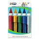 Glitter Glue Pens - Puffy Jumbo Size 5 Pack - Classic Colors