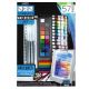 Watercolor Paint Set with Watercolor Media, 57 pcs