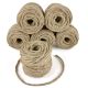 Jute Cord Bundle 3-Ply, 168 yards, for Home Décor and DIY Projects