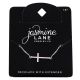 Jasmine Lane Cross Necklace 18