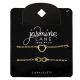 Jasmine Lane Infinity Heart Bracelets