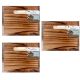 Rustic Solid Wooden Crates for Decoration, 3-Pack