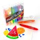Tempera Paint Sticks with Caps for Kids, 16-Pack