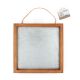 Wood Framed Galvanized Metal Sign
